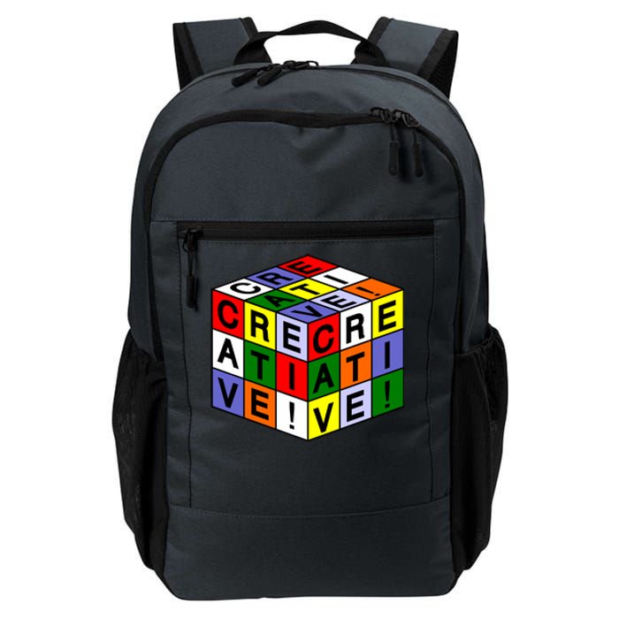 Creative Rubik's Cube Daily Commute Backpack