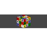 Creative Rubik's Cube Bumper Sticker