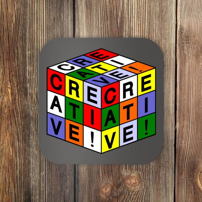 Creative Rubik's Cube Coaster