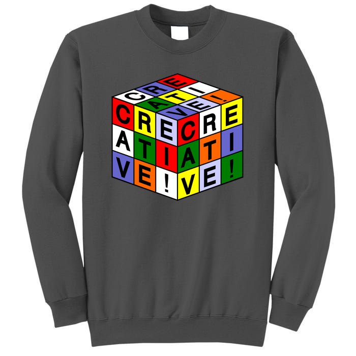 Creative Rubik's Cube Tall Sweatshirt