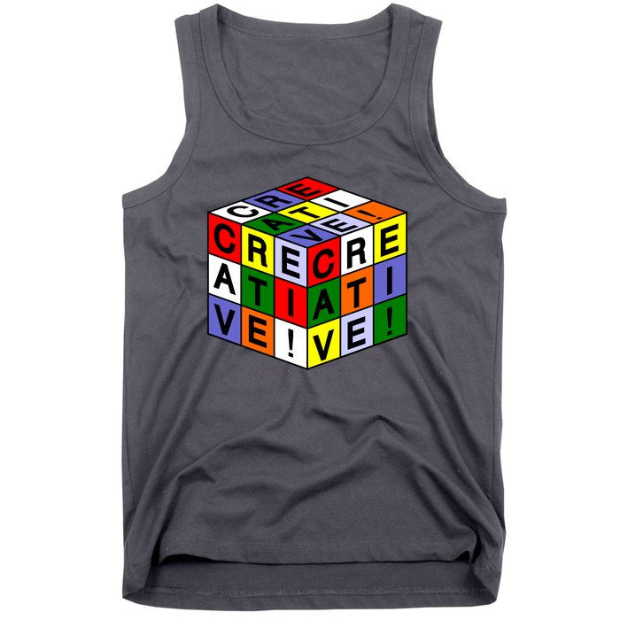 Creative Rubik's Cube Tank Top