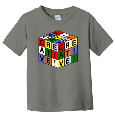 Creative Rubik's Cube Toddler T-Shirt