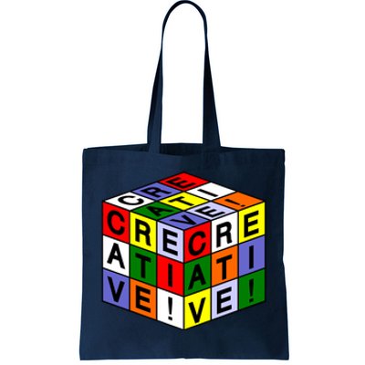 Creative Rubik's Cube Tote Bag