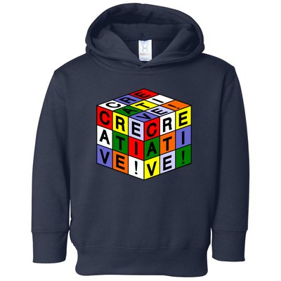 Creative Rubik's Cube Toddler Hoodie