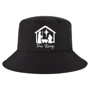 Christian Religious Christmas Nativity Scene True Story Cool Comfort Performance Bucket Hat