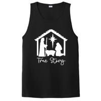 Christian Religious Christmas Nativity Scene True Story PosiCharge Competitor Tank