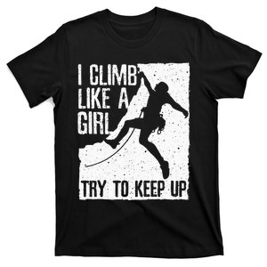 Cool Rock Climbing Design For  Climb Lovers T-Shirt