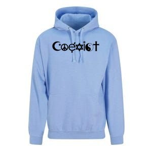 Coexist Religion Unisex Surf Hoodie