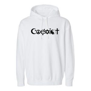 Coexist Religion Garment-Dyed Fleece Hoodie