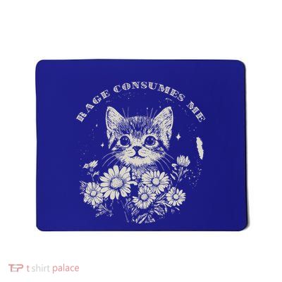 Cat Rage Consumes Me Mousepad