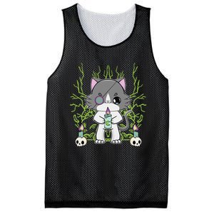 Cute Ragdoll Cat Anime Feline Goth Candle Mesh Reversible Basketball Jersey Tank