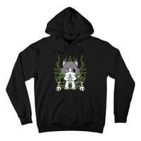 Cute Ragdoll Cat Anime Feline Goth Candle Tall Hoodie