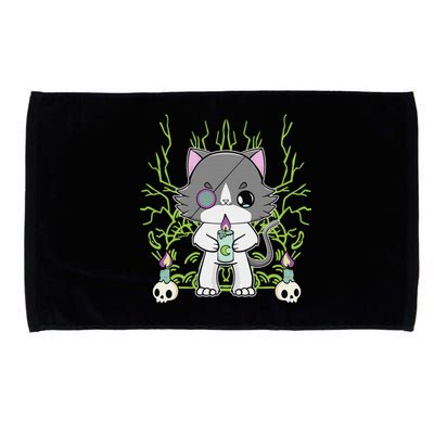 Cute Ragdoll Cat Anime Feline Goth Candle Microfiber Hand Towel