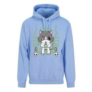 Cute Ragdoll Cat Anime Feline Goth Candle Unisex Surf Hoodie