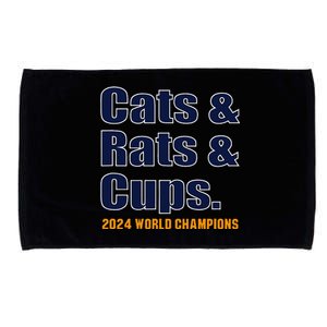 Cats & Rats & Cups Microfiber Hand Towel