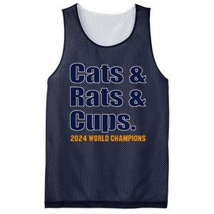 Cats & Rats & Cups Mesh Reversible Basketball Jersey Tank