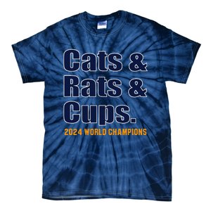 Cats & Rats & Cups Tie-Dye T-Shirt