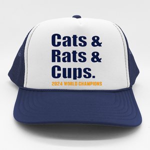 Cats & Rats & Cups Trucker Hat