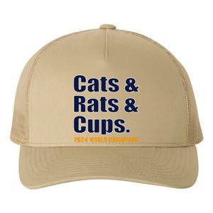 Cats & Rats & Cups Yupoong Adult 5-Panel Trucker Hat