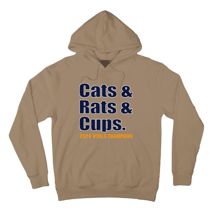 Cats & Rats & Cups Hoodie