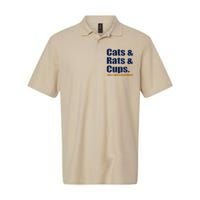 Cats & Rats & Cups Softstyle Adult Sport Polo