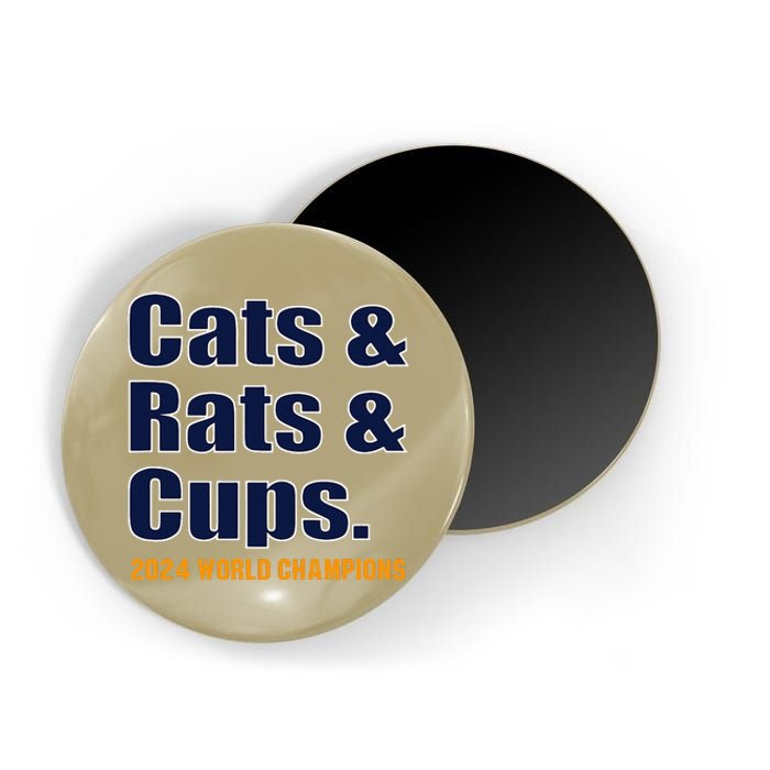 Cats & Rats & Cups Magnet