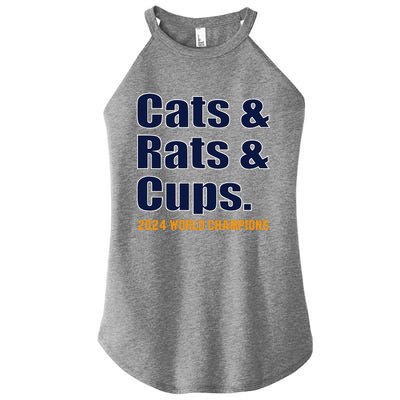 Cats & Rats & Cups Women’s Perfect Tri Rocker Tank