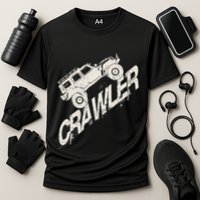 Crawler Rc Car Rock Scaler Scale Rc Offroad Truck Clawling Cooling Performance Crew T-Shirt