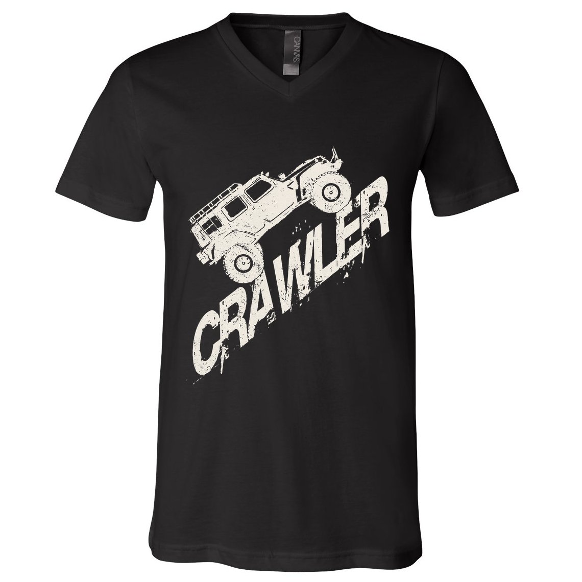 Crawler Rc Car Rock Scaler Scale Rc Offroad Truck Clawling V-Neck T-Shirt