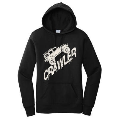 Crawler Rc Car Rock Scaler Scale Rc Offroad Truck Clawling Women's Pullover Hoodie