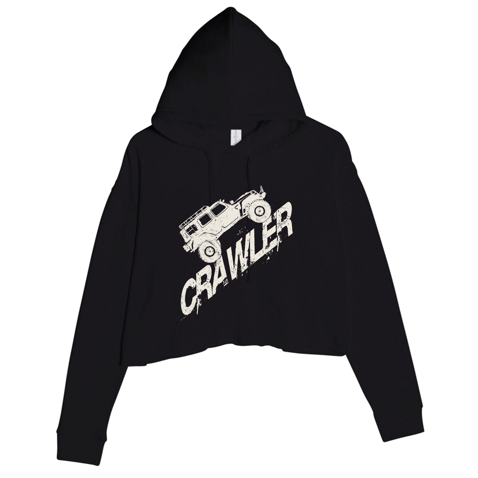 Crawler Rc Car Rock Scaler Scale Rc Offroad Truck Clawling Crop Fleece Hoodie