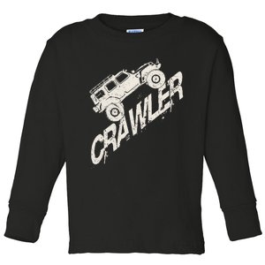 Crawler Rc Car Rock Scaler Scale Rc Offroad Truck Clawling Toddler Long Sleeve Shirt