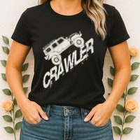 Crawler Rc Car Rock Scaler Scale Rc Offroad Truck Clawling Womens T-Shirt