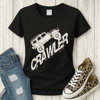 Crawler Rc Car Rock Scaler Scale Rc Offroad Truck Clawling Womens T-Shirt