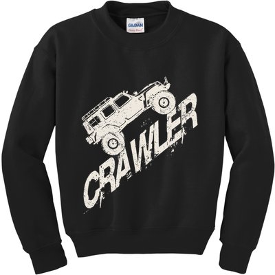 Crawler Rc Car Rock Scaler Scale Rc Offroad Truck Clawling Kids Sweatshirt