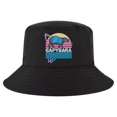 Capybara Retro Cool Comfort Performance Bucket Hat