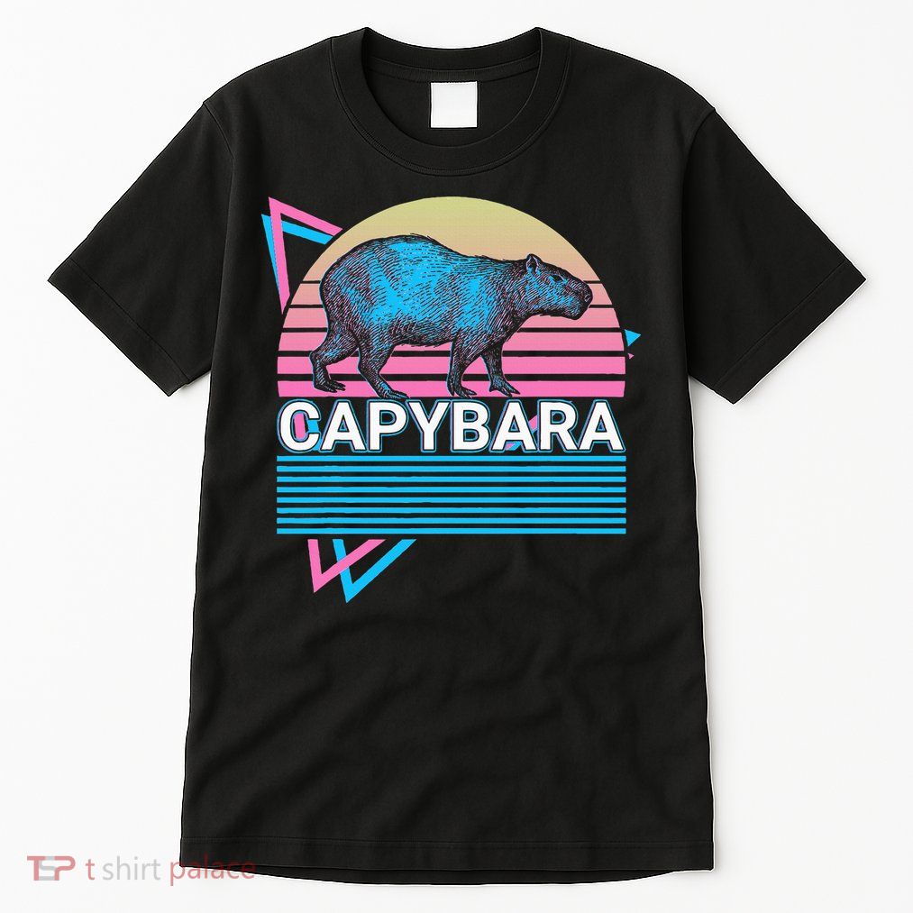 Capybara Retro Tall T-Shirt