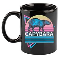 Capybara Retro 11oz C Handle Ceramic Mug