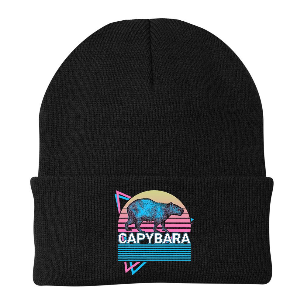 Capybara Retro Beanie