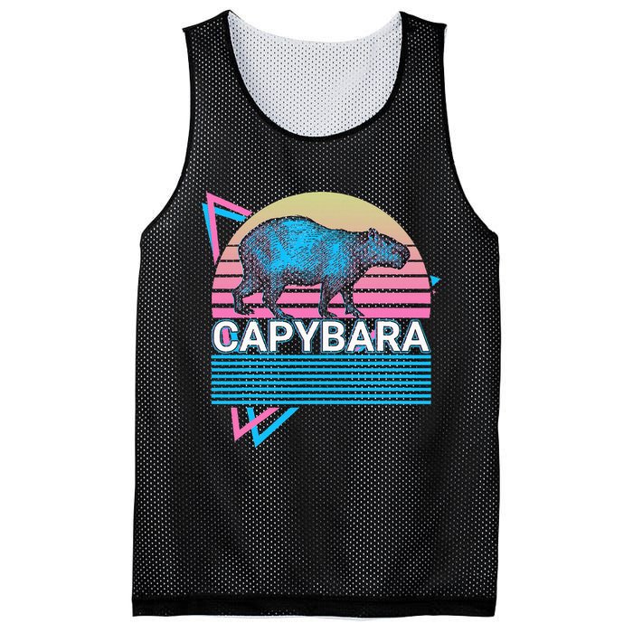Capybara Retro Mesh Reversible Basketball Jersey Tank
