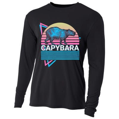 Capybara Retro Cooling Performance Long Sleeve Crew
