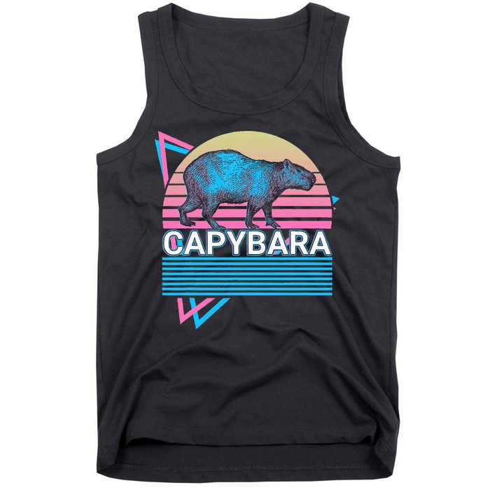 Capybara Retro Tank Top