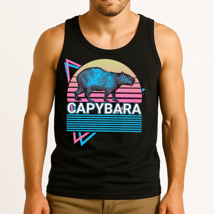 Capybara Retro Tank Top