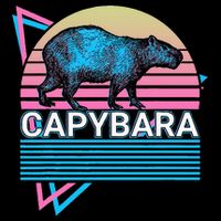Capybara Retro Tank Top
