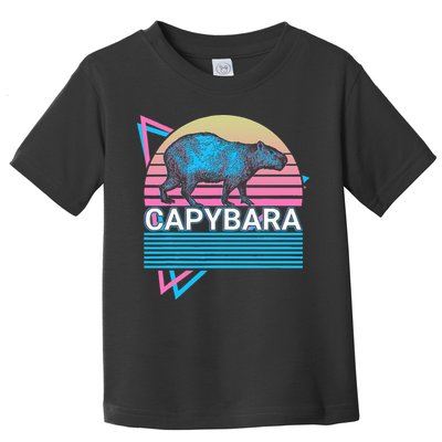 Capybara Retro Toddler T-Shirt