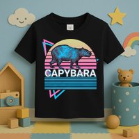 Capybara Retro Toddler T-Shirt