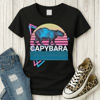 Capybara Retro Womens T-Shirt