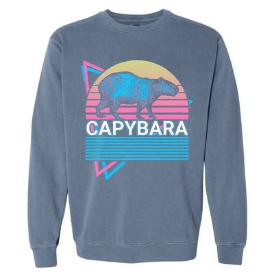 Capybara Retro Garment-Dyed Sweatshirt