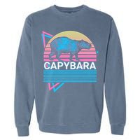 Capybara Retro Garment-Dyed Sweatshirt