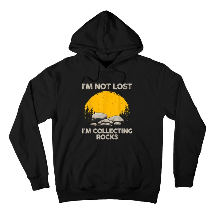 Cool Rock Collecting For Men Women Geologist Rock Hounds Hoodie